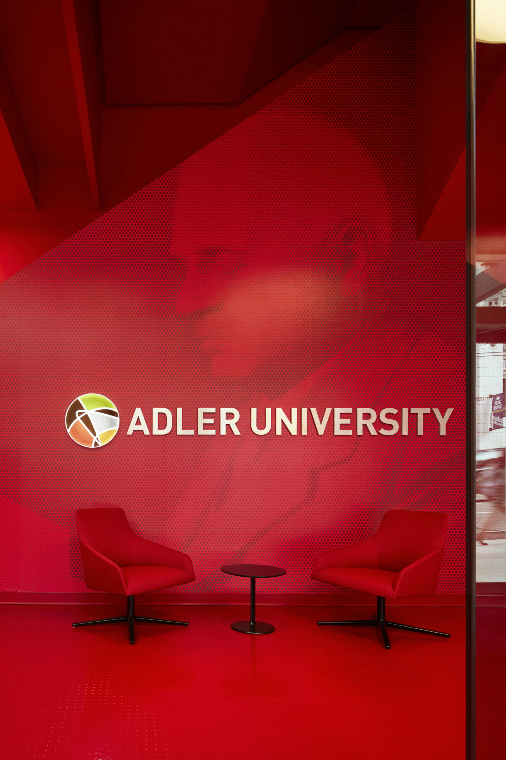 Alfred Adler mural at the Vancouver Campus of Adler University.